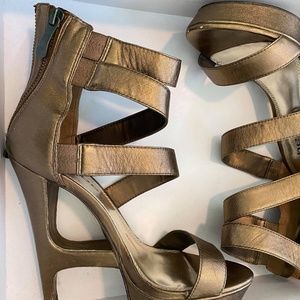 bebe Iris Heels, Size 7, Worn Once